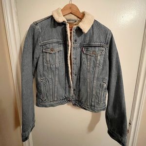Levi’s Sherpa Trucker Denim Jacket